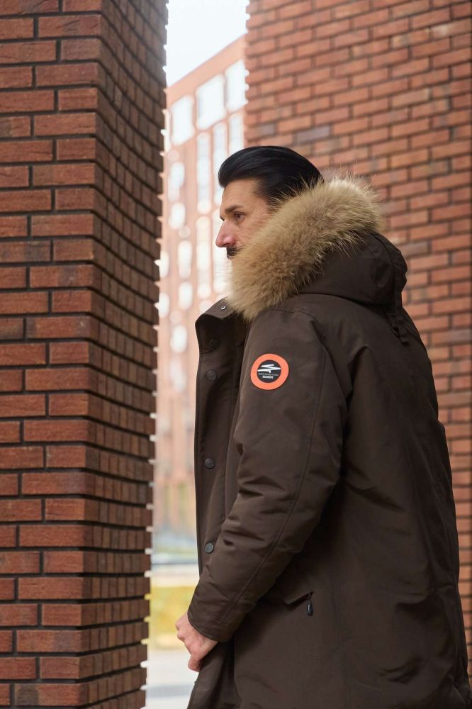 Мужская парка Remington WM1 Brown: тепло, комфорт и городской стиль в одной модели